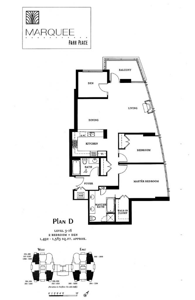 Floor Plans Marquee Park Place